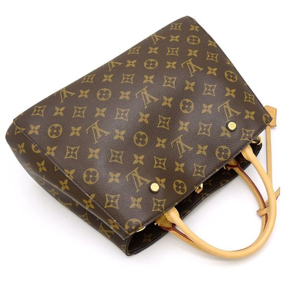 Louis Vuitton Monogram Montaigne MM Brown 2WAY Bag - Picture 3 of 8
